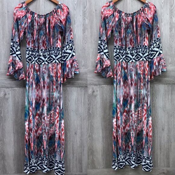 Paris Collection Multi Media Bell Cuff Dress BB131 - Picture 1 of 6